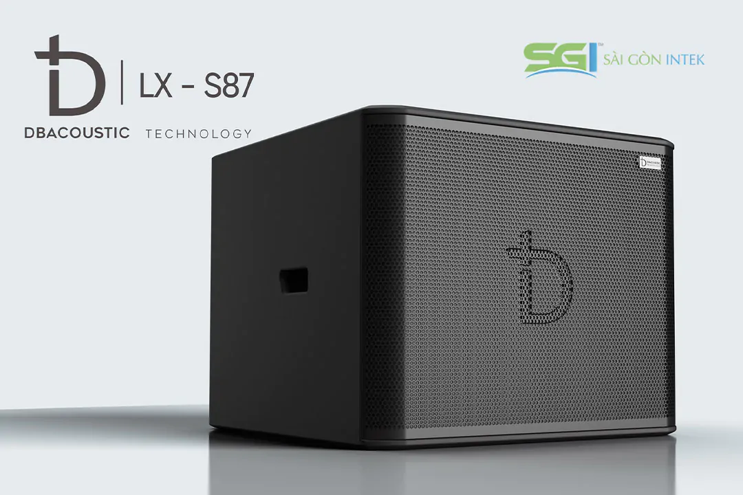 Loa Sub LX S87 DBAcoustic, Subwoofer thuộc combo LX8 Cao cấp